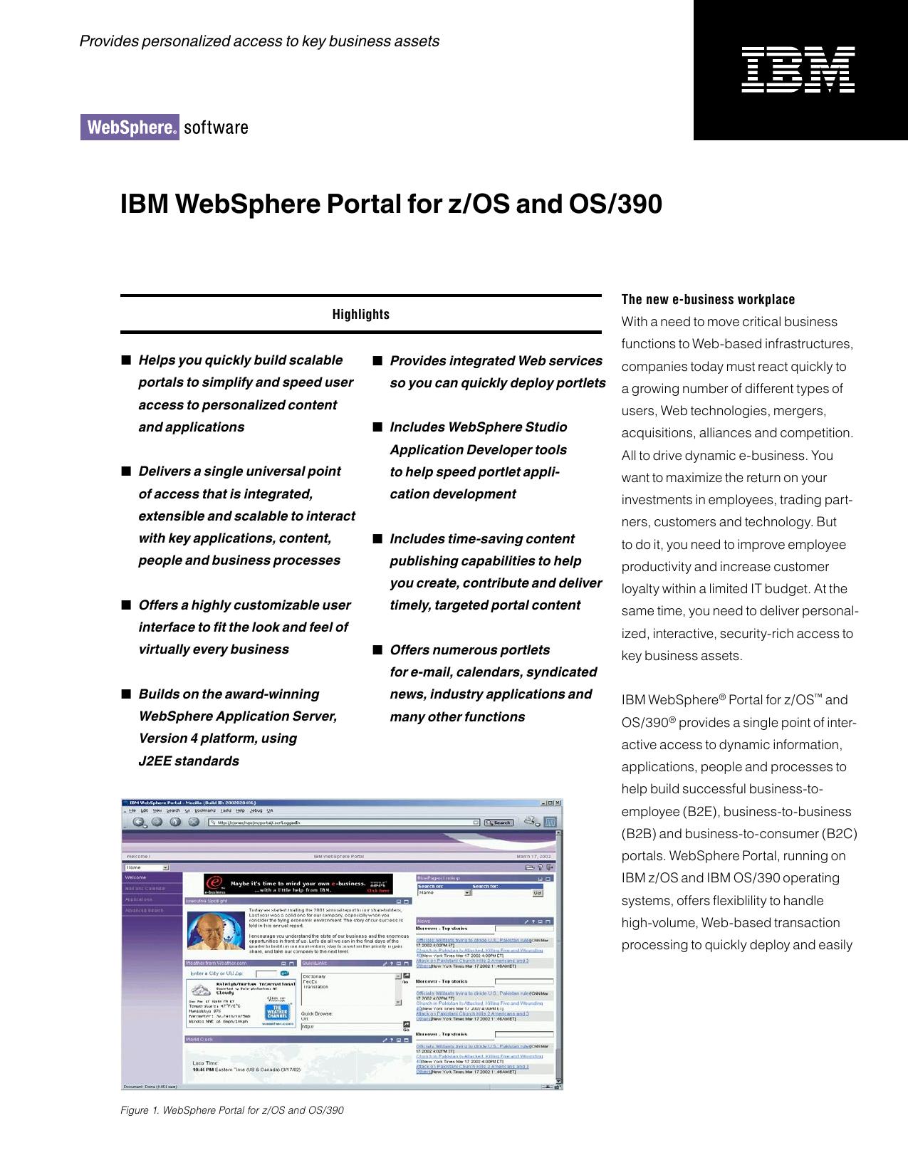 WS Portal for zOS and OS390 SS Final (G325-2107-00).indd