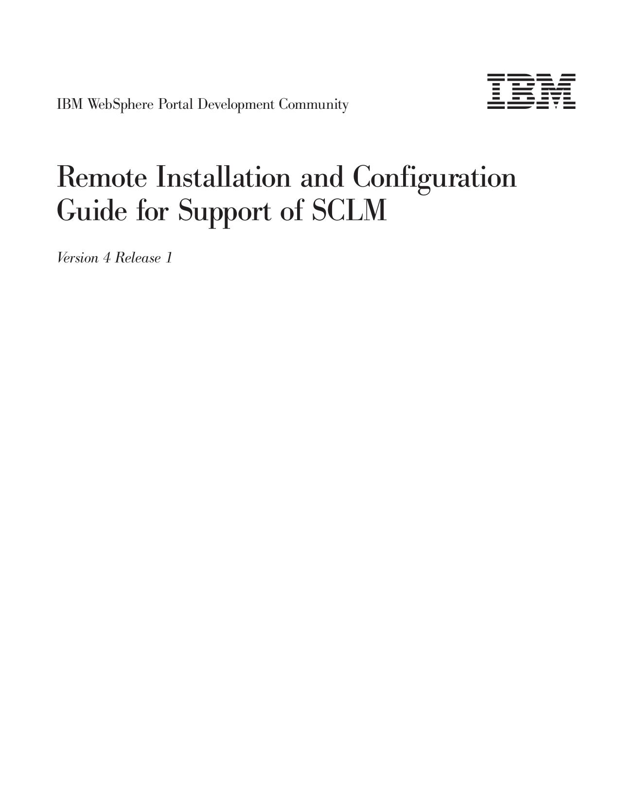 Remote Installation and Configuration Guide