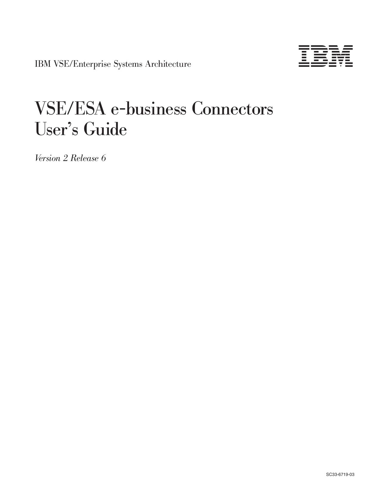 VSE/ESA: e-business Connectors User's Guide