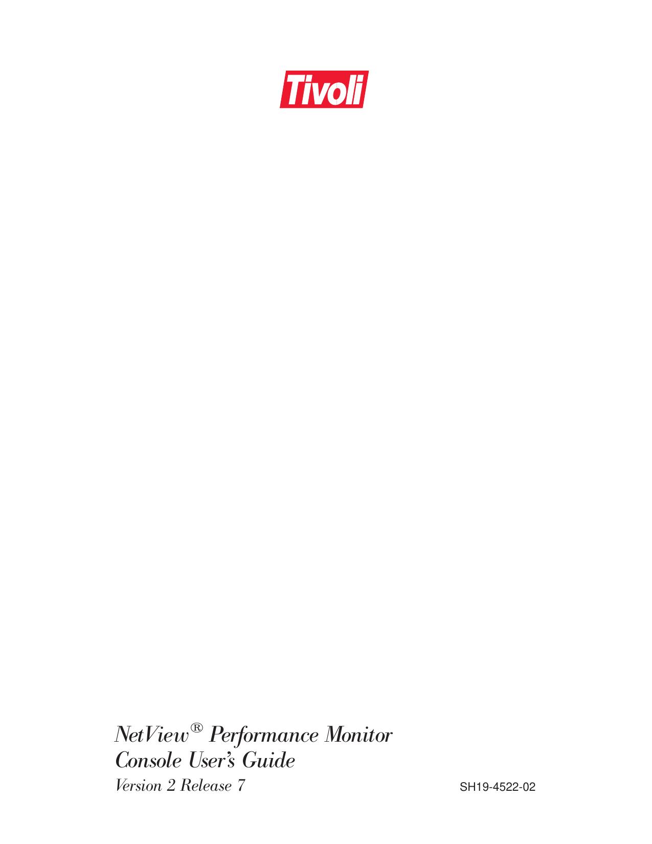 NPM Console User™s Guide