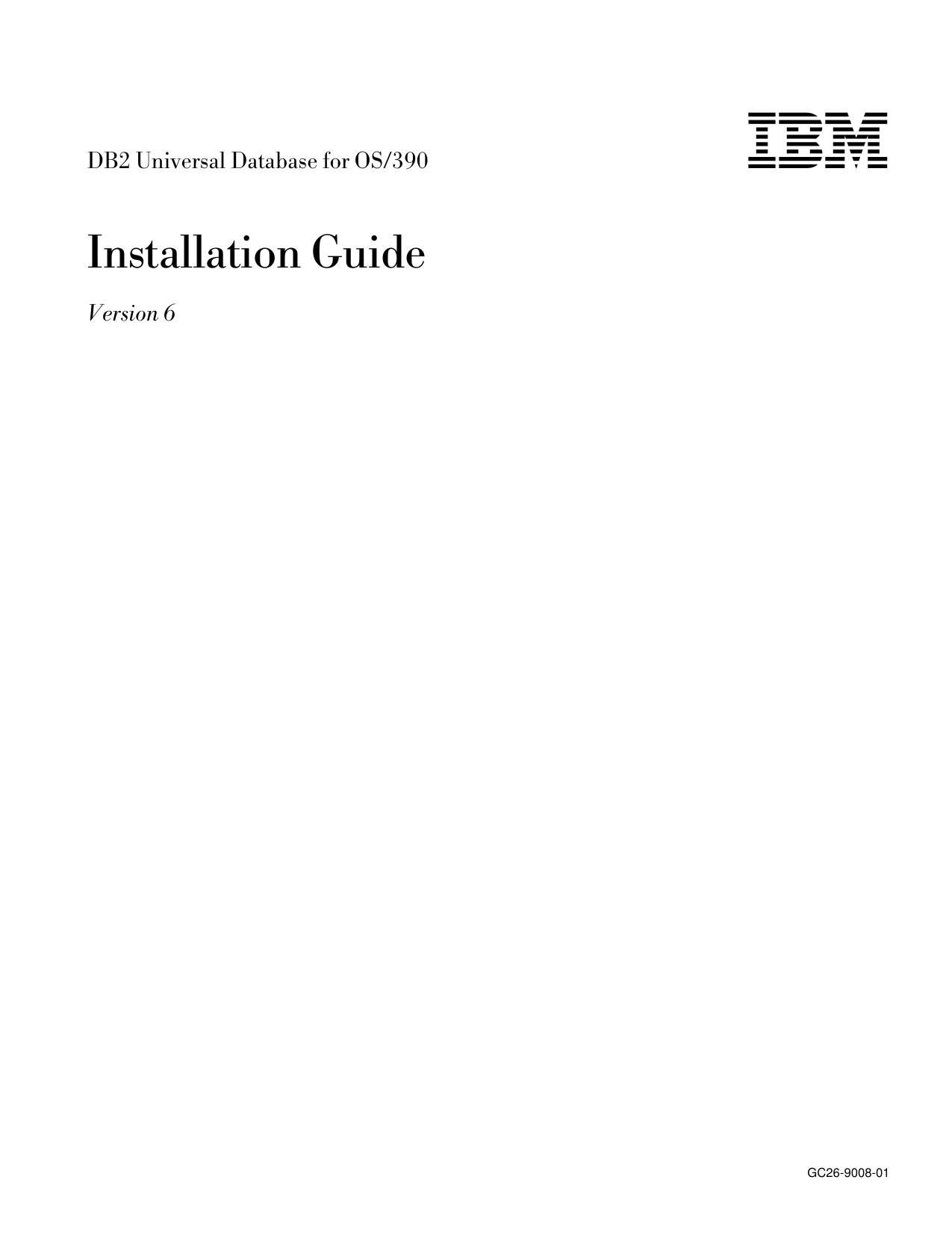 DB2 Installation Guide