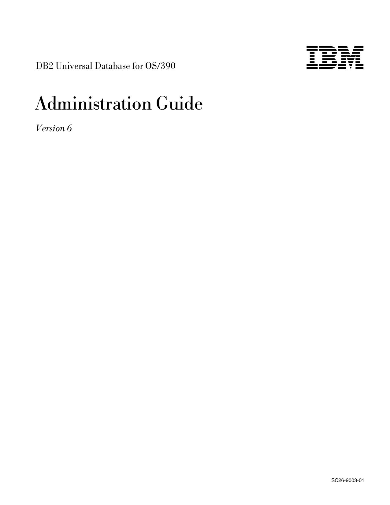 DB2 Administration Guide