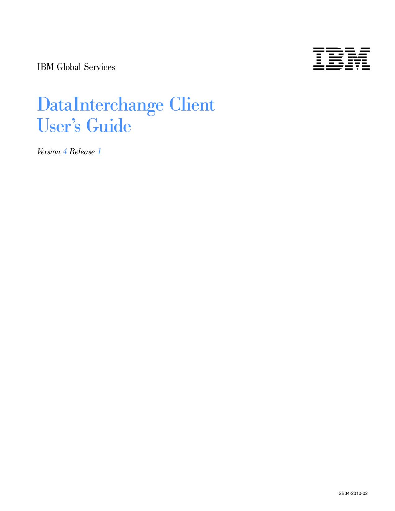 DataInterchange Client User's Guide