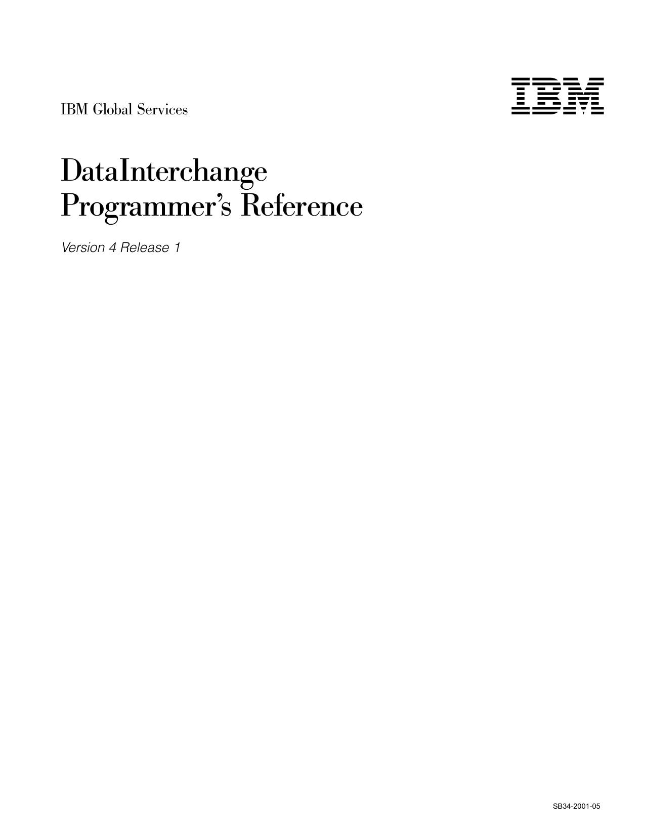 DataInterchange Programmer’s Reference