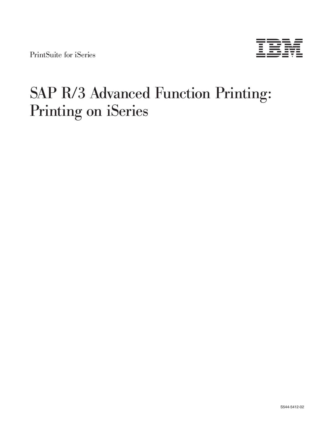 SAP R/3 AFP Printing