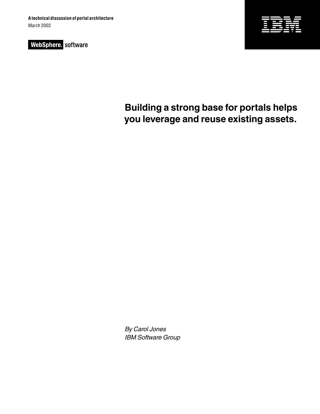 WS Portal Fam Architecture r1.indd