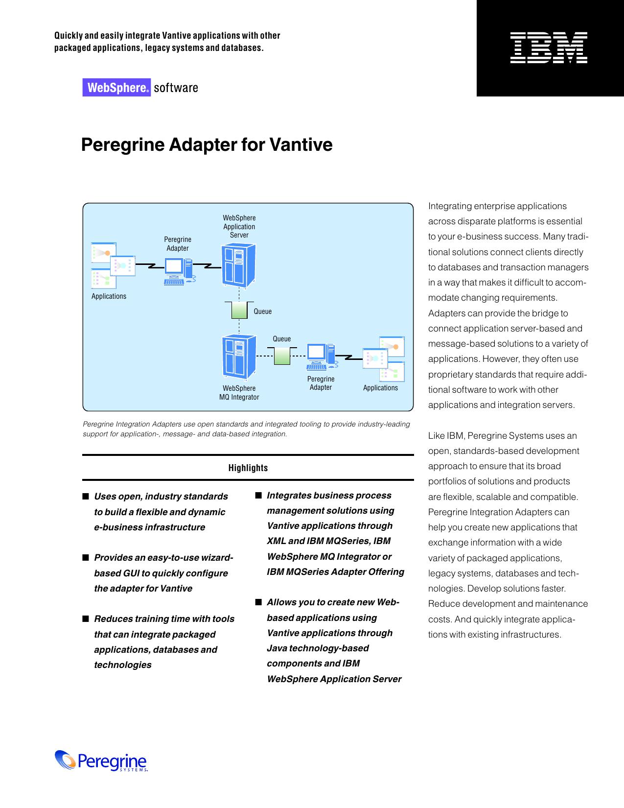 Peregrine Adapter for Vantive-new.indd