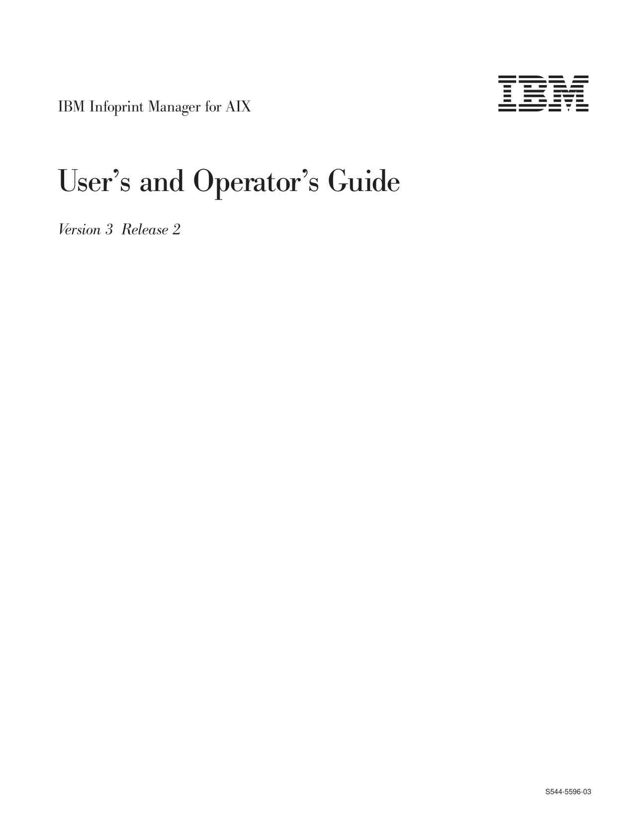 User's and Operator's Guide