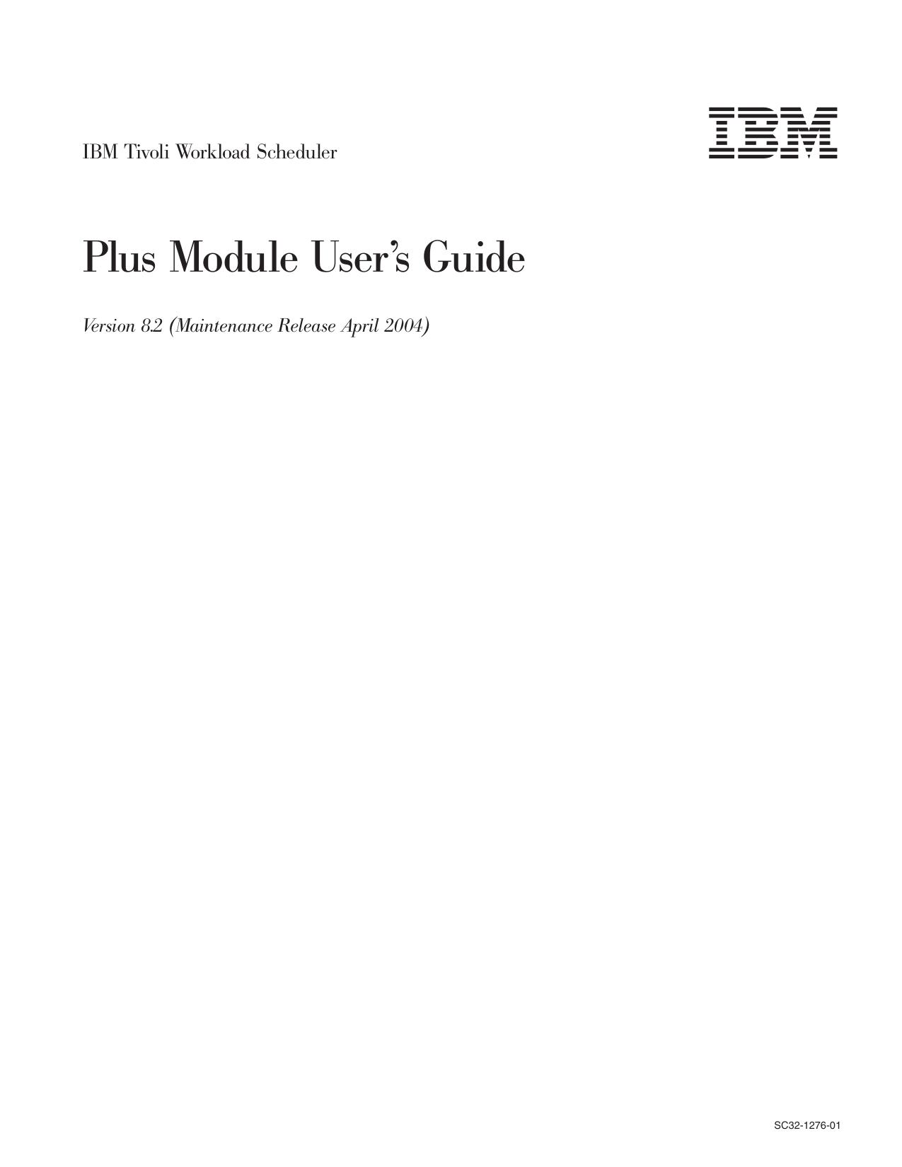 Plus Module User™s Guide