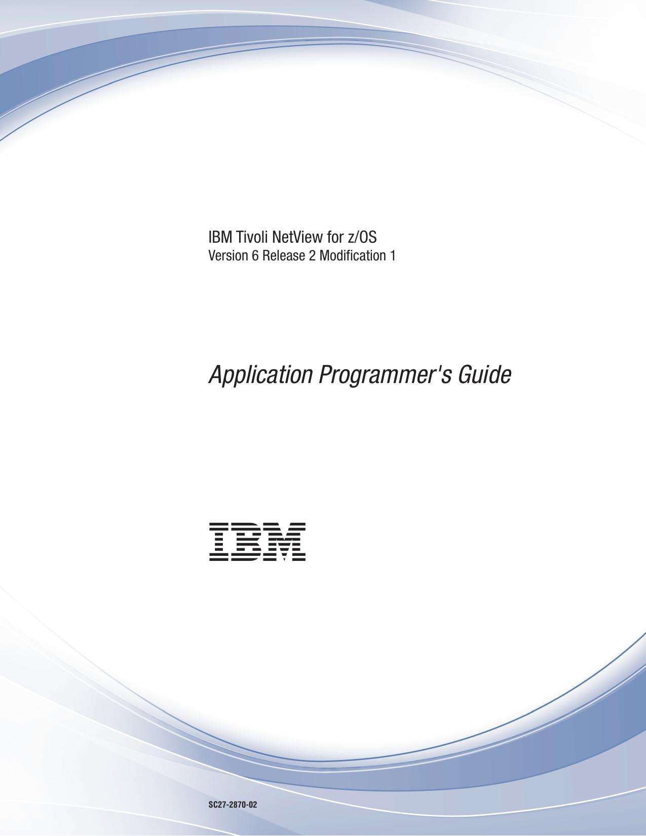 Application Programmer's Guide