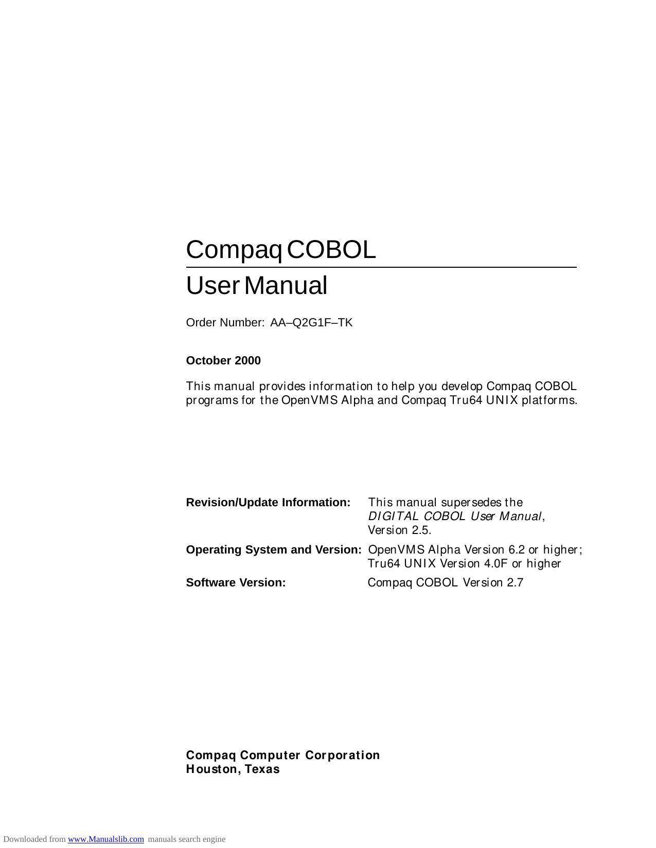 ManualsLib - Makes it easy to find manuals online!