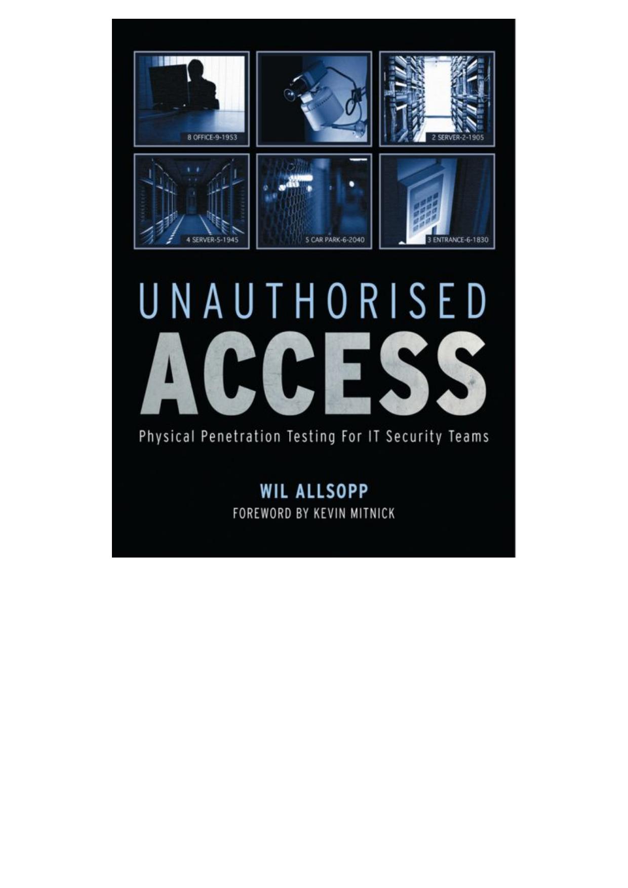 Unauthorised Access