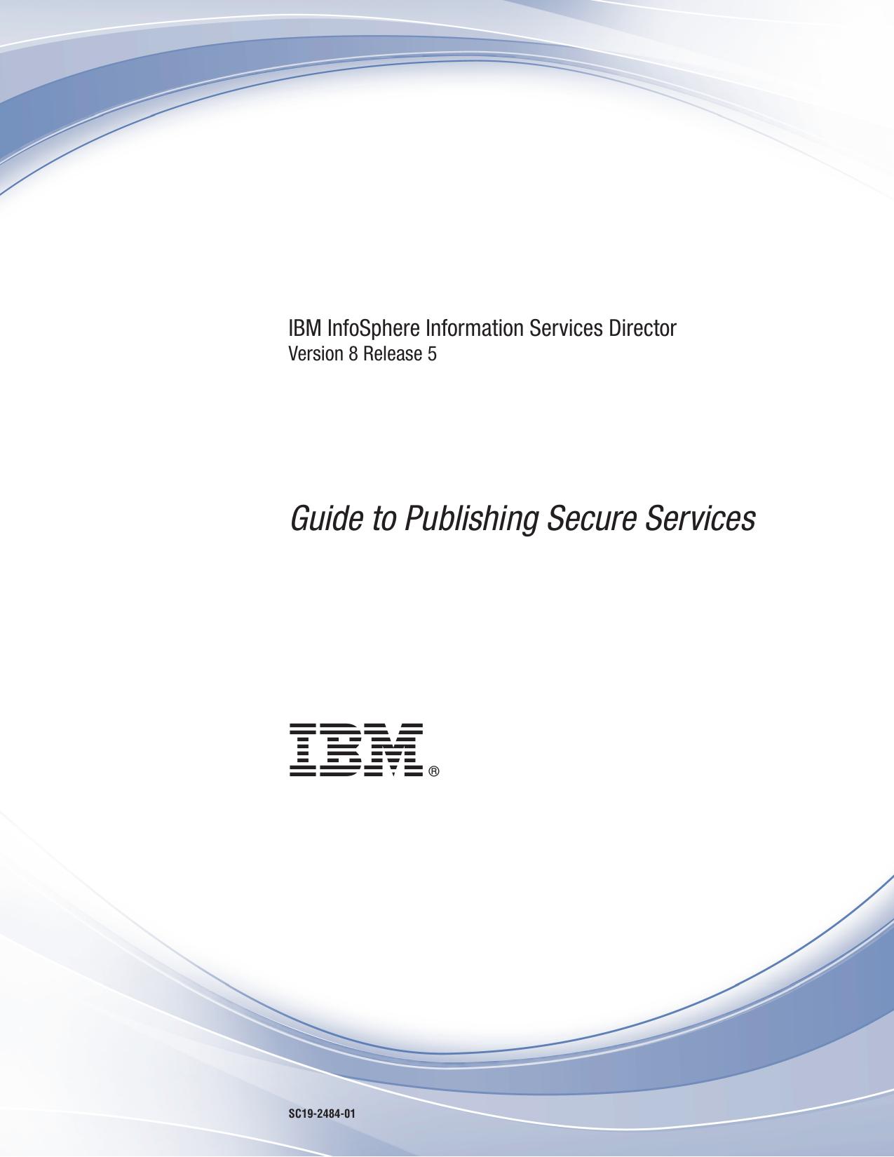Guide to Publishing Secure Services