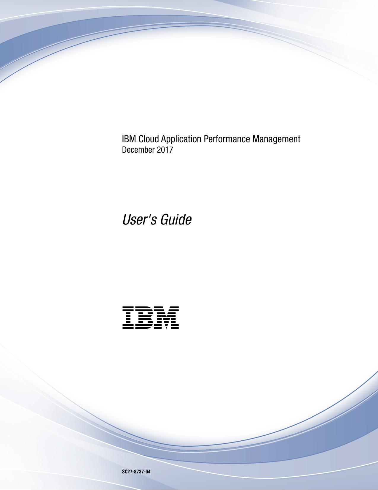 IBM Cloud Application Performance Management: User's Guide