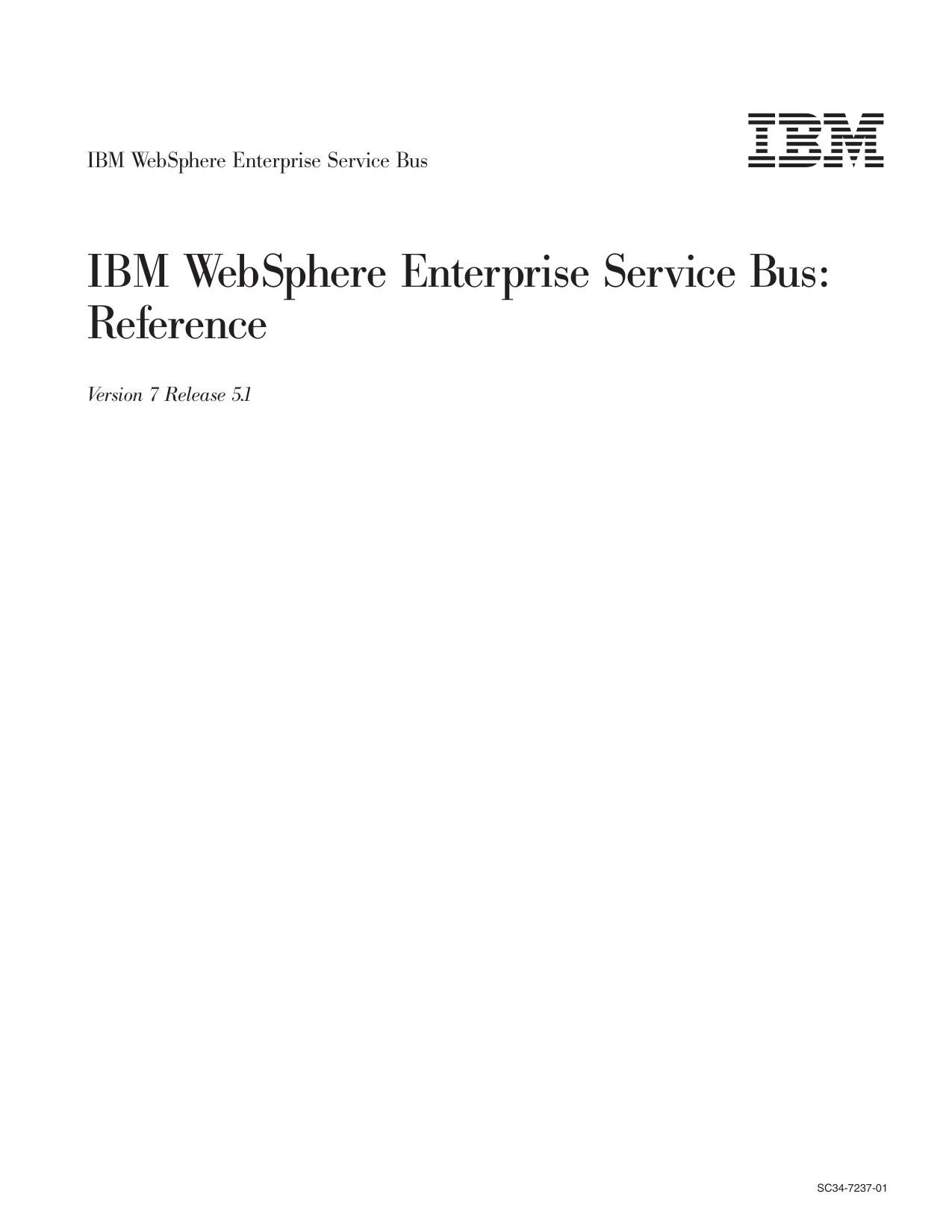 IBM WebSphere ESB: Reference