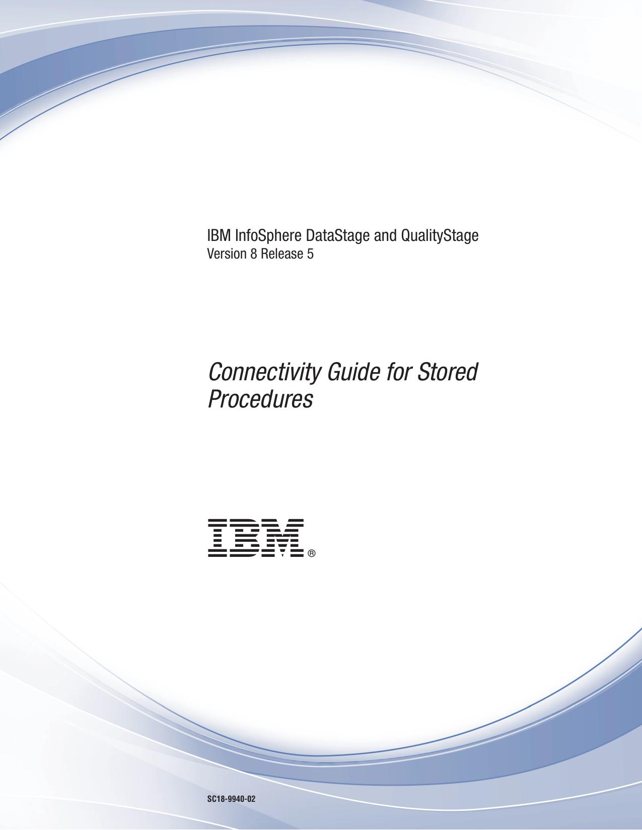 Connectivity Guide for Stored Procedures