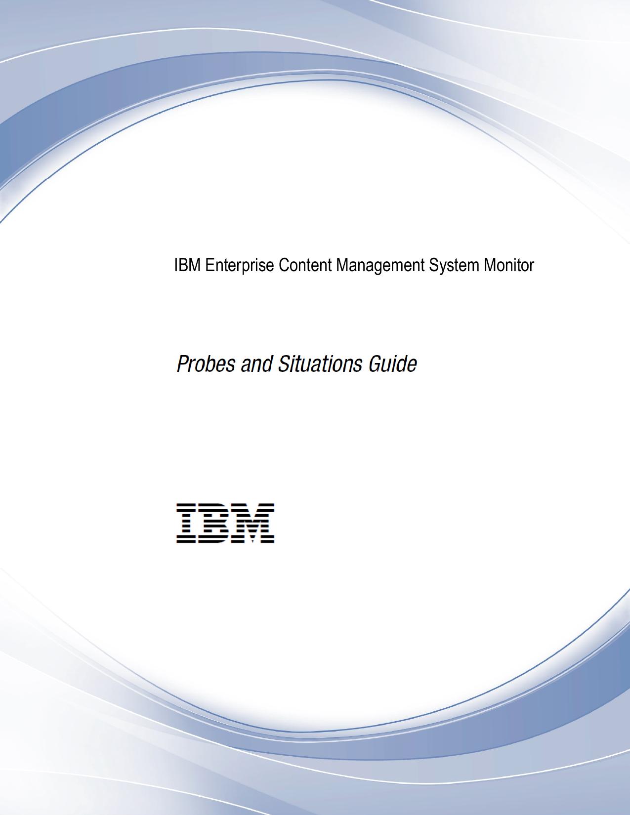 IBM ESM Probes and Situations Guide