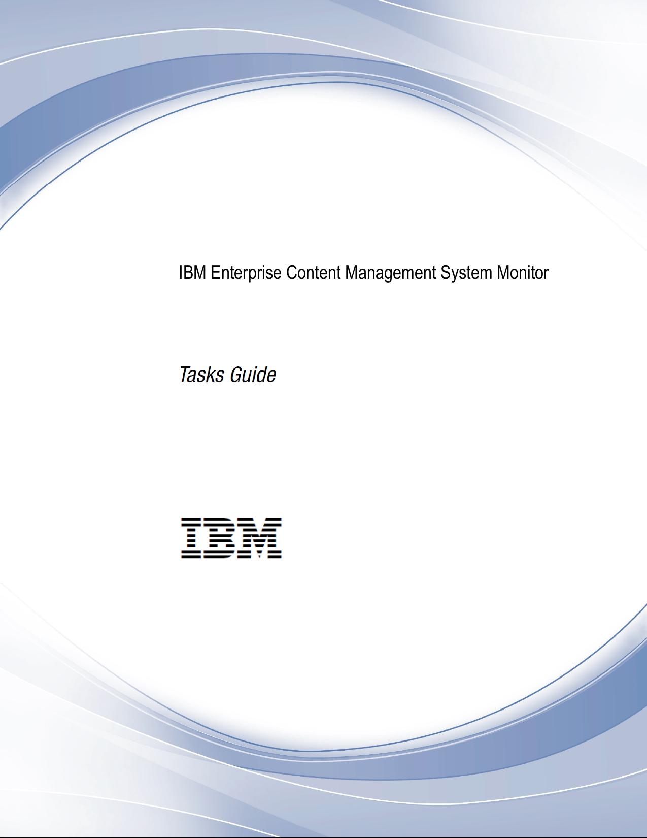 IBM ESM Tasks Guide