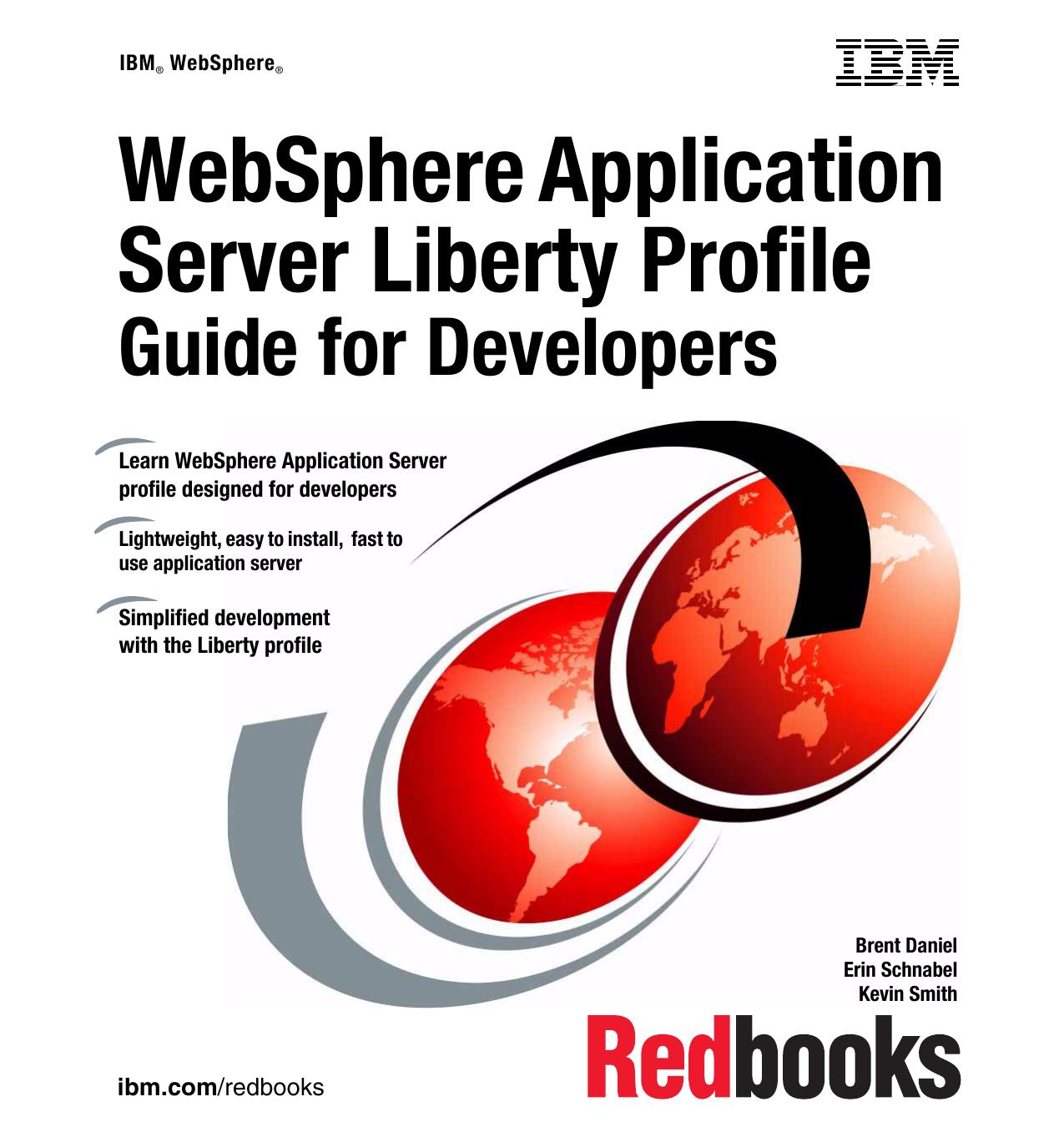 WebSphere Application Server Liberty Profile: Guide for Developers