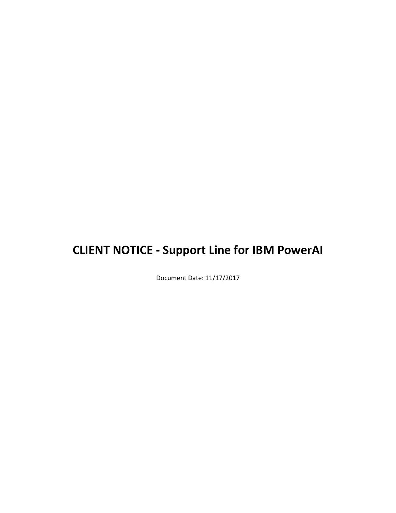 Microsoft Word - PowerAI Client Notice All Languages Cover Page BOX.docx