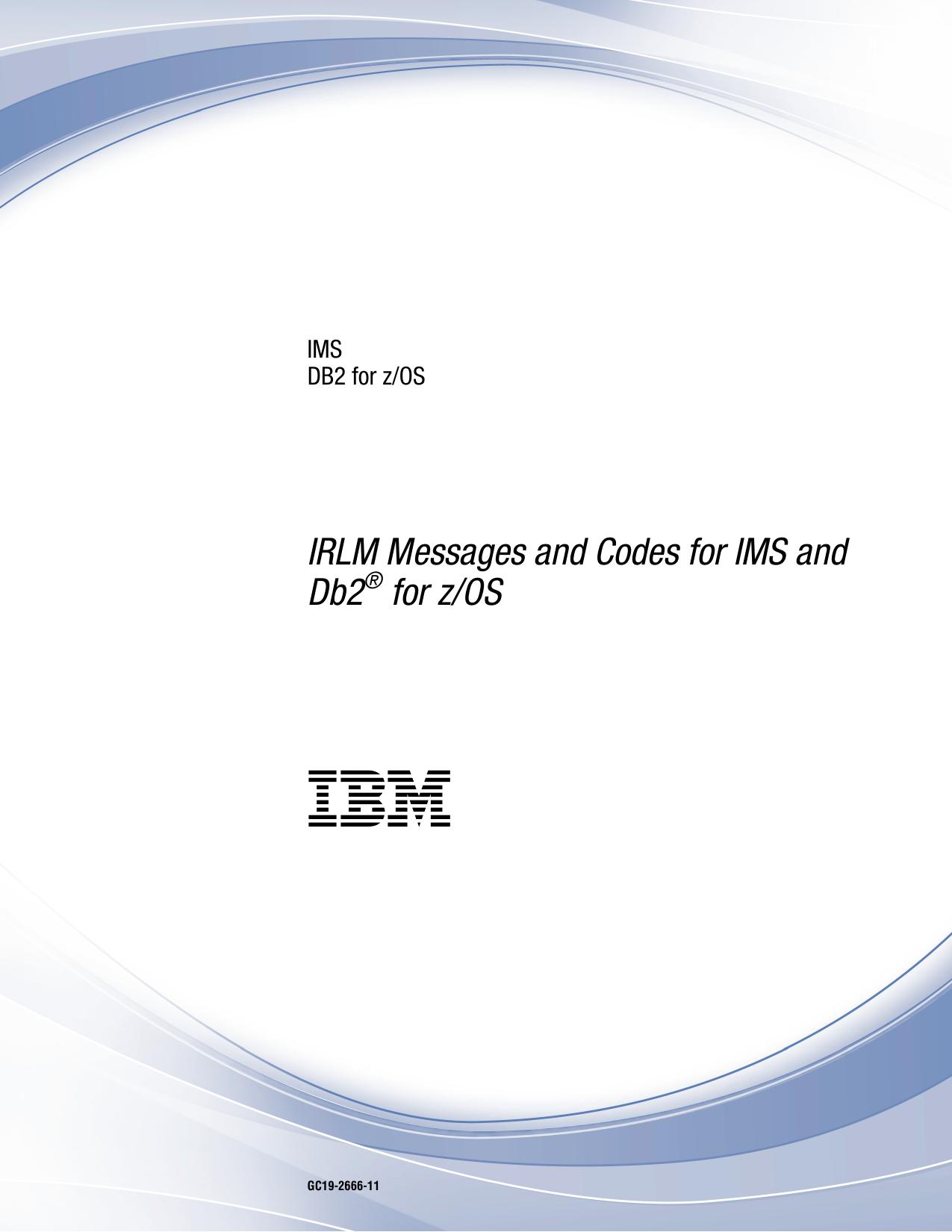 IRLM Messages and Codes