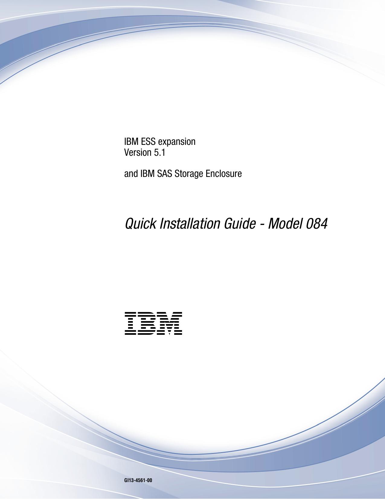 Quick Installation Guide - Model 084