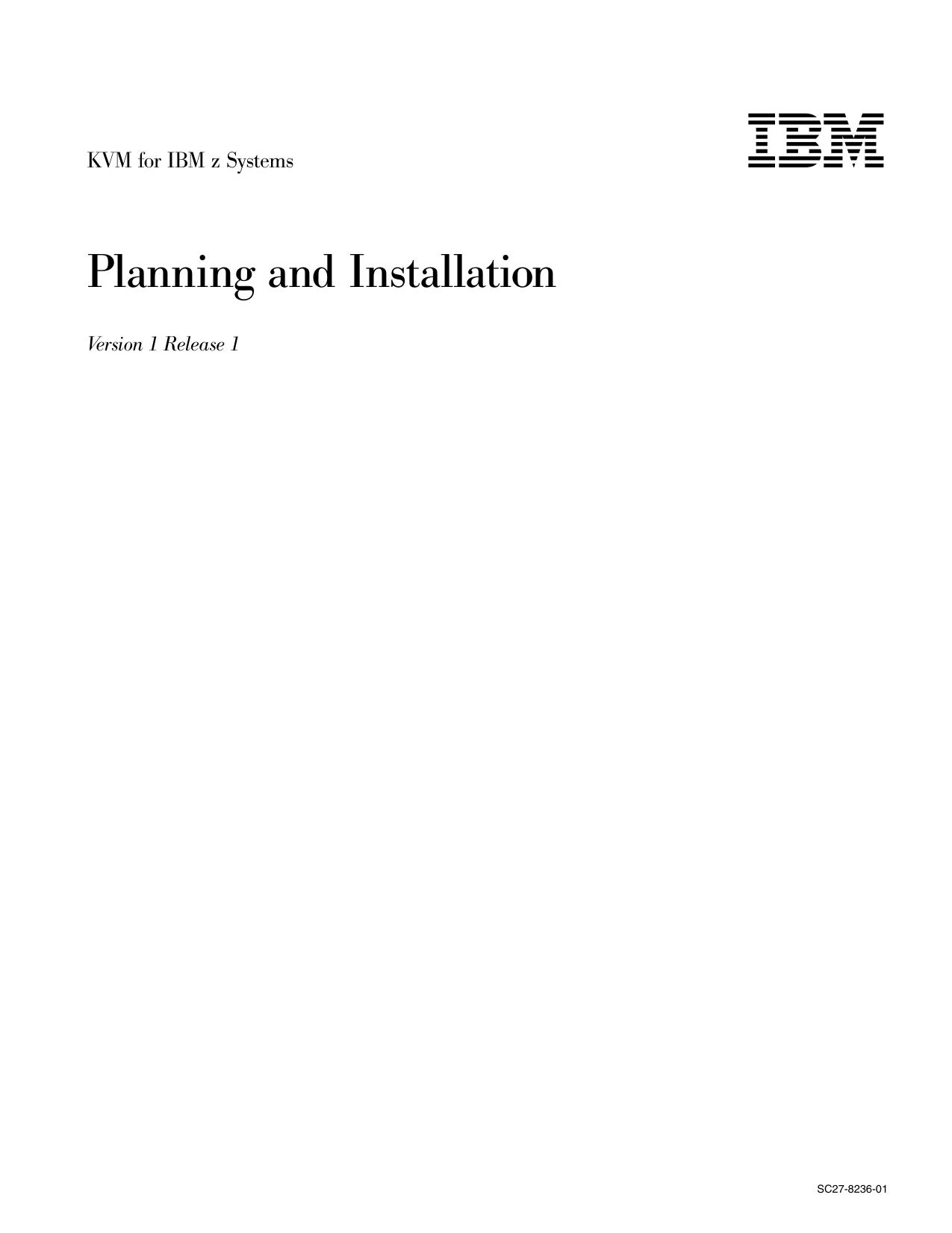 Planning and Installation