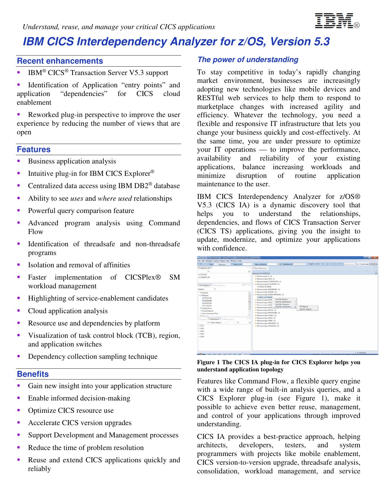 Microsoft Word - CICS_IA_V5.3_datasheet_GI13-3363-00.doc
