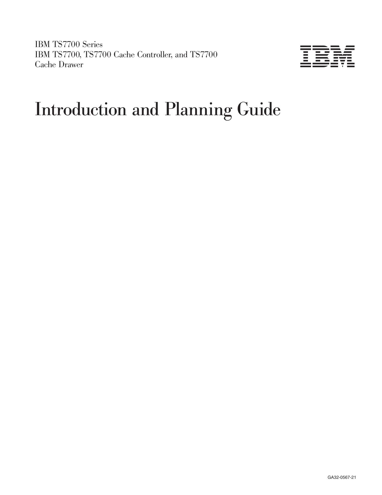 IBM TS7700 Series: Introduction and Planning Guide