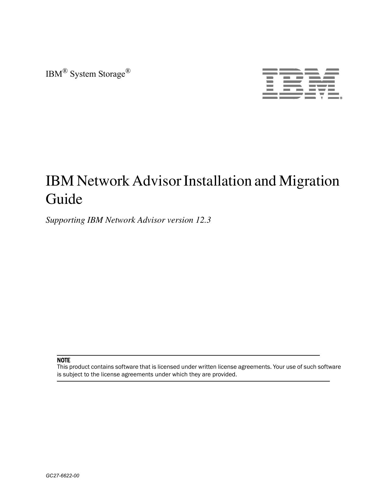 IBM Network Advisor Installation and Migration Guide