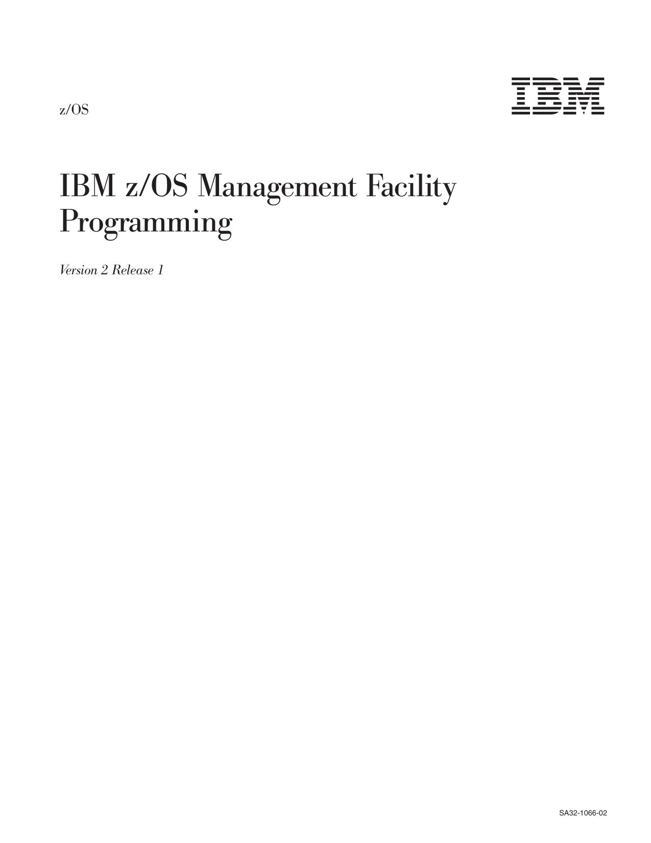 IBM z/OSMF V2R1 Programming