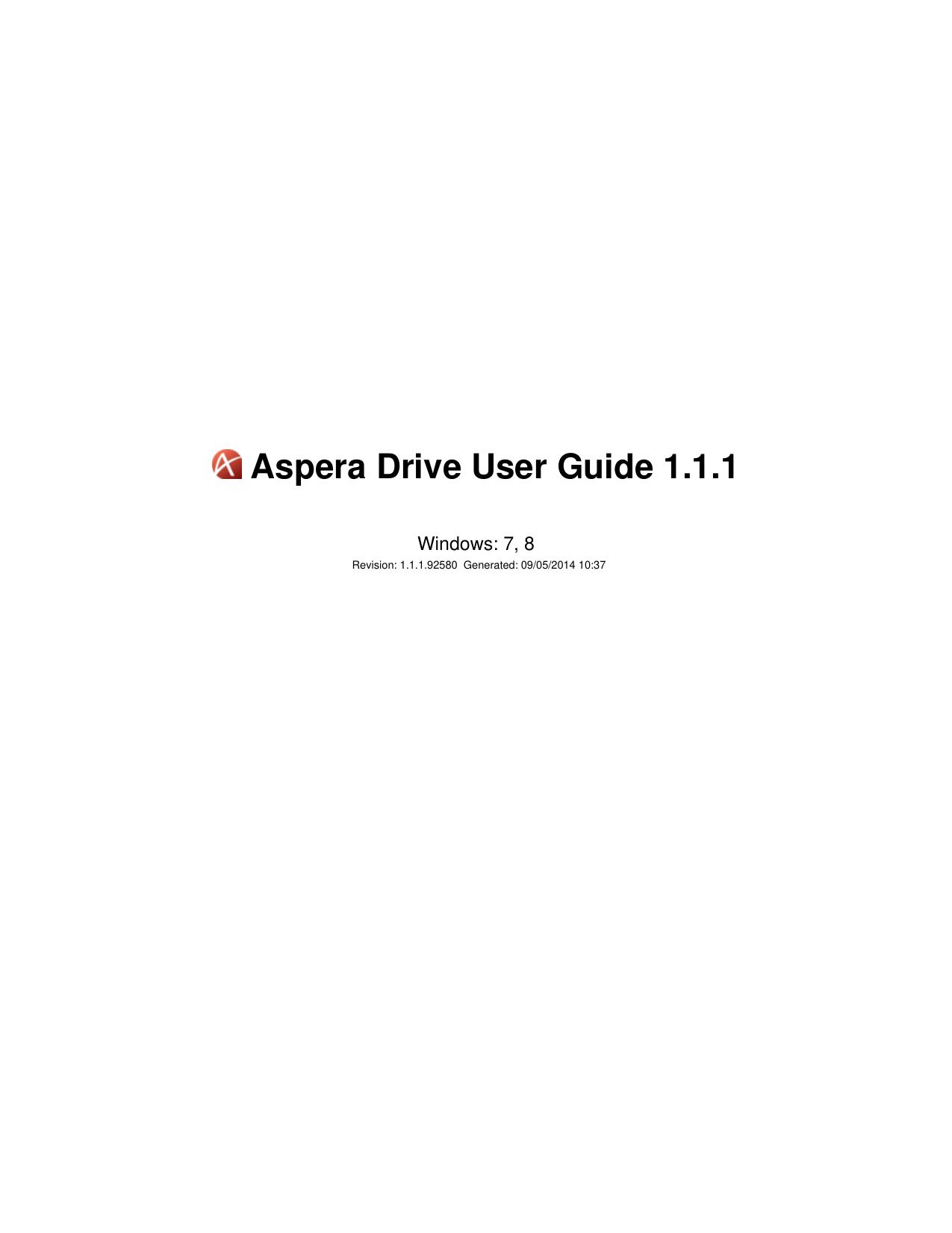 Aspera Drive