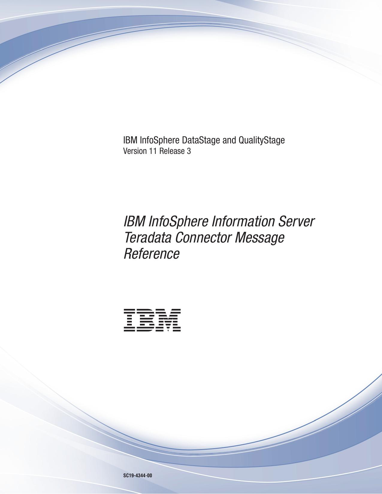 Teradata Connector Message Reference