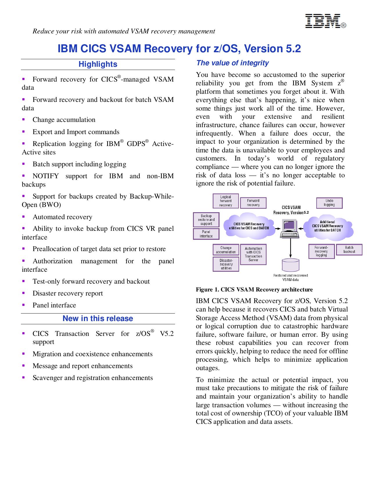 Microsoft Word - CICS_VR_V5.2_datasheet_GI13-3340-00_v1_edited JK.doc