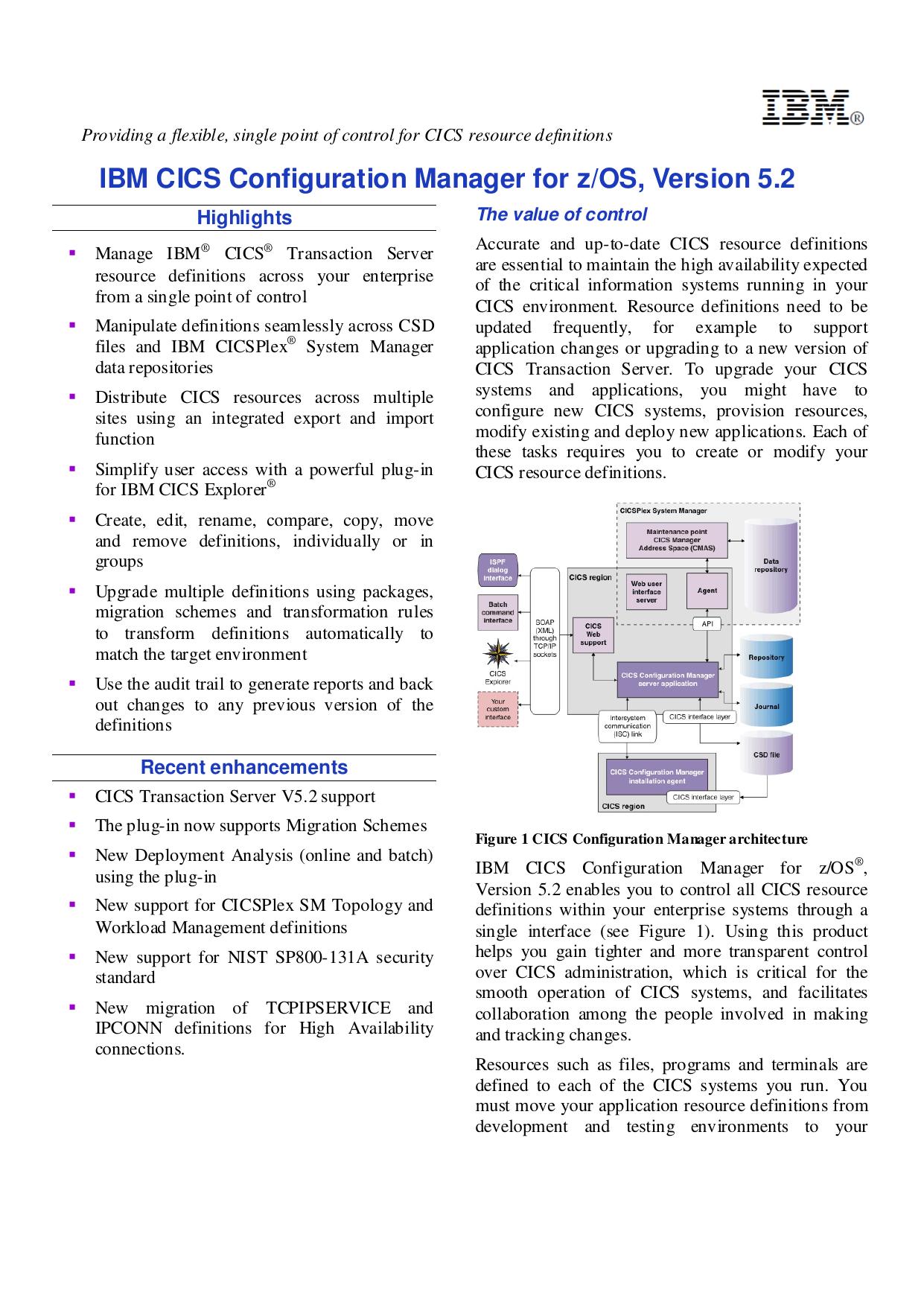Microsoft Word - CICS_CM_V5.2_datasheet_GI13-3342-00_v1_edited JK.doc