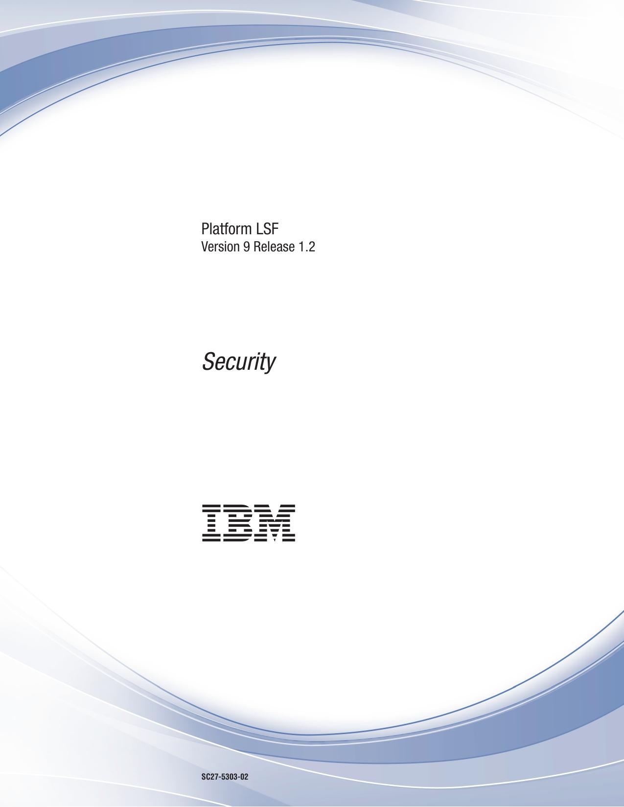 Platform LSF Security