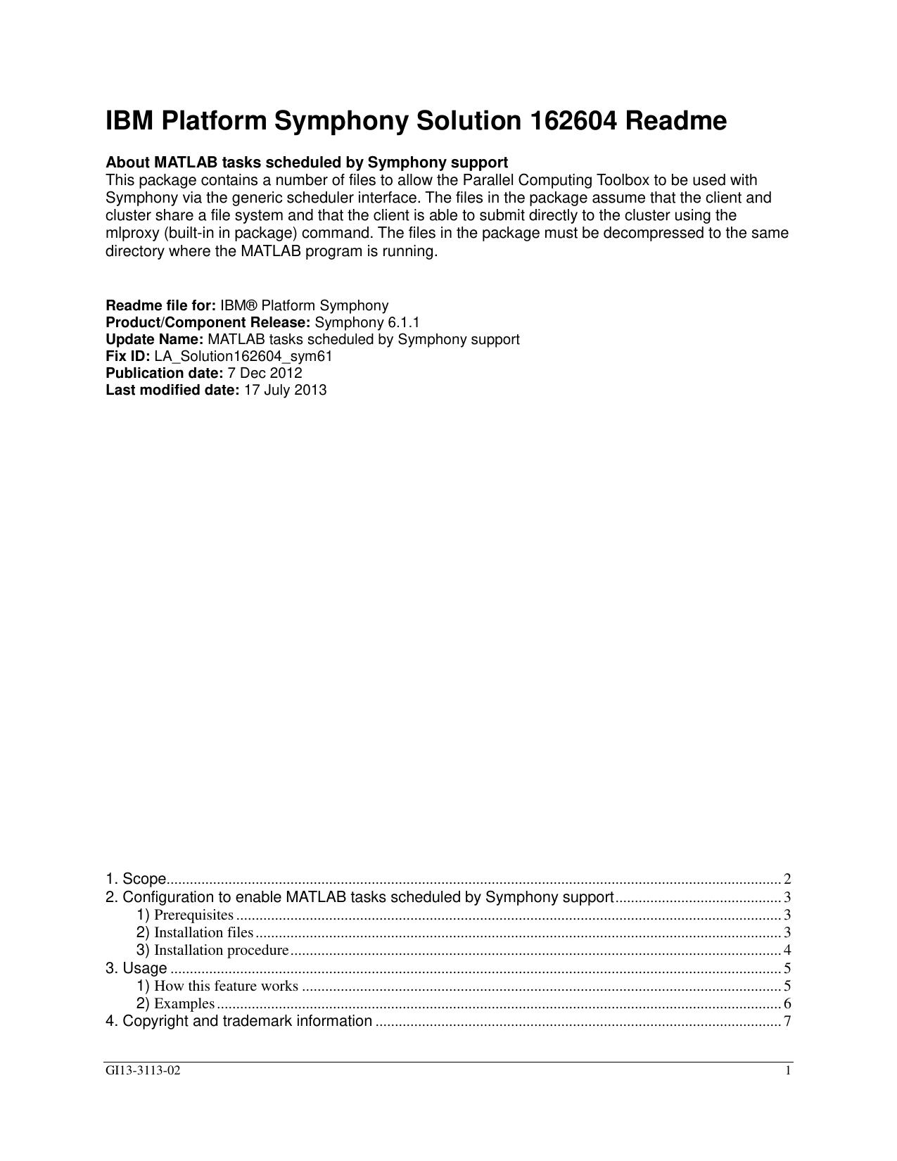 Word Source for README Template for Fix Central packages