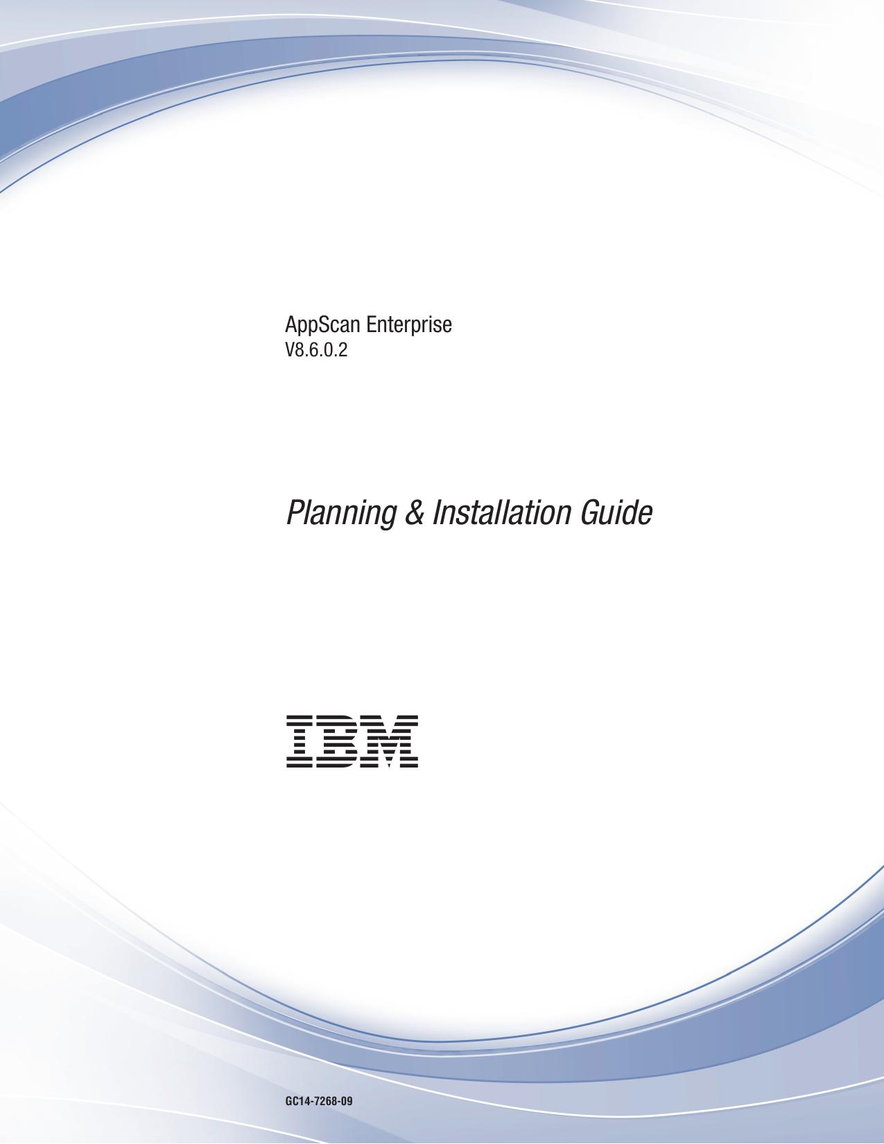 AppScan Enterprise Server Planning &amp; Installation Guide