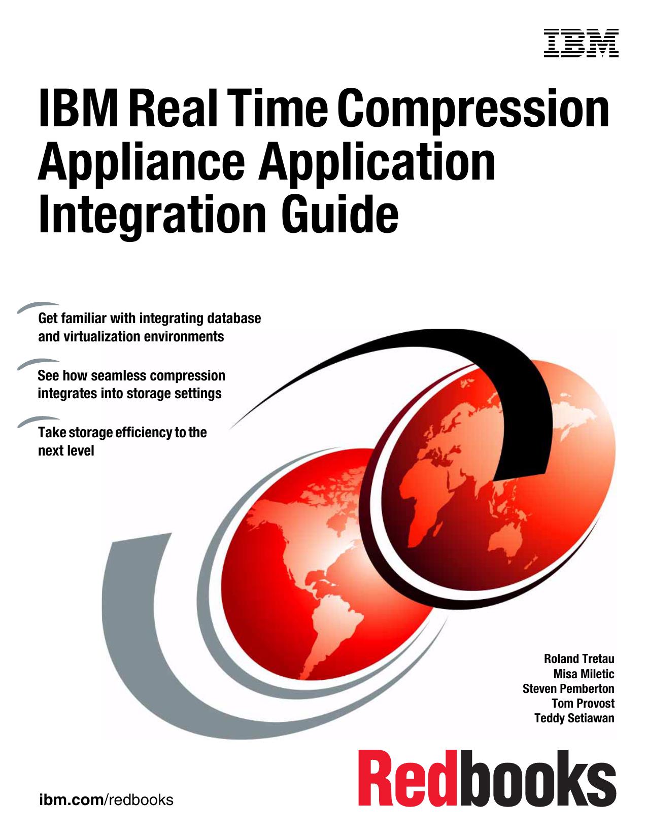 Real Time Compression Appliance Application Integration Guide