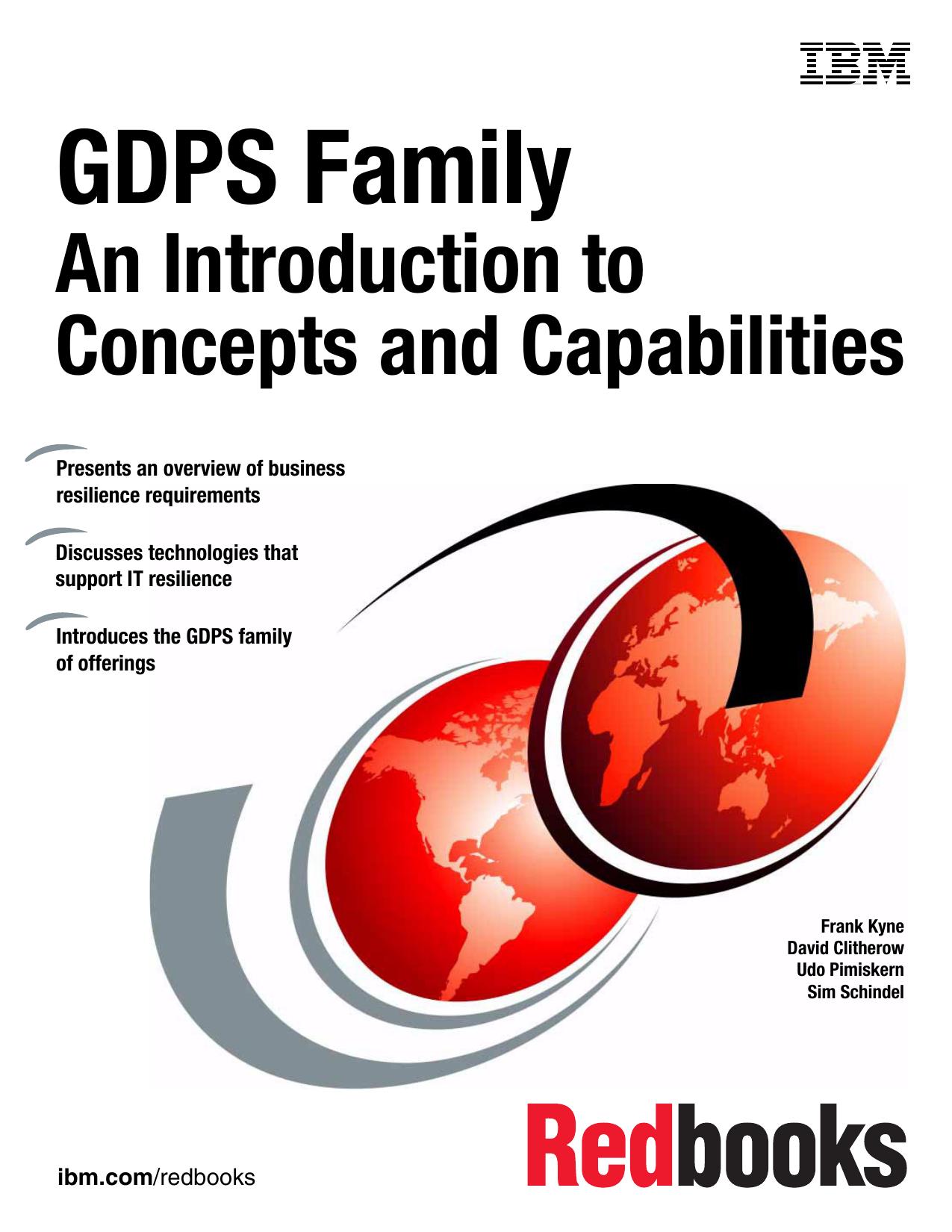 GDPS Family: An Introduction to Concepts and Capabilities