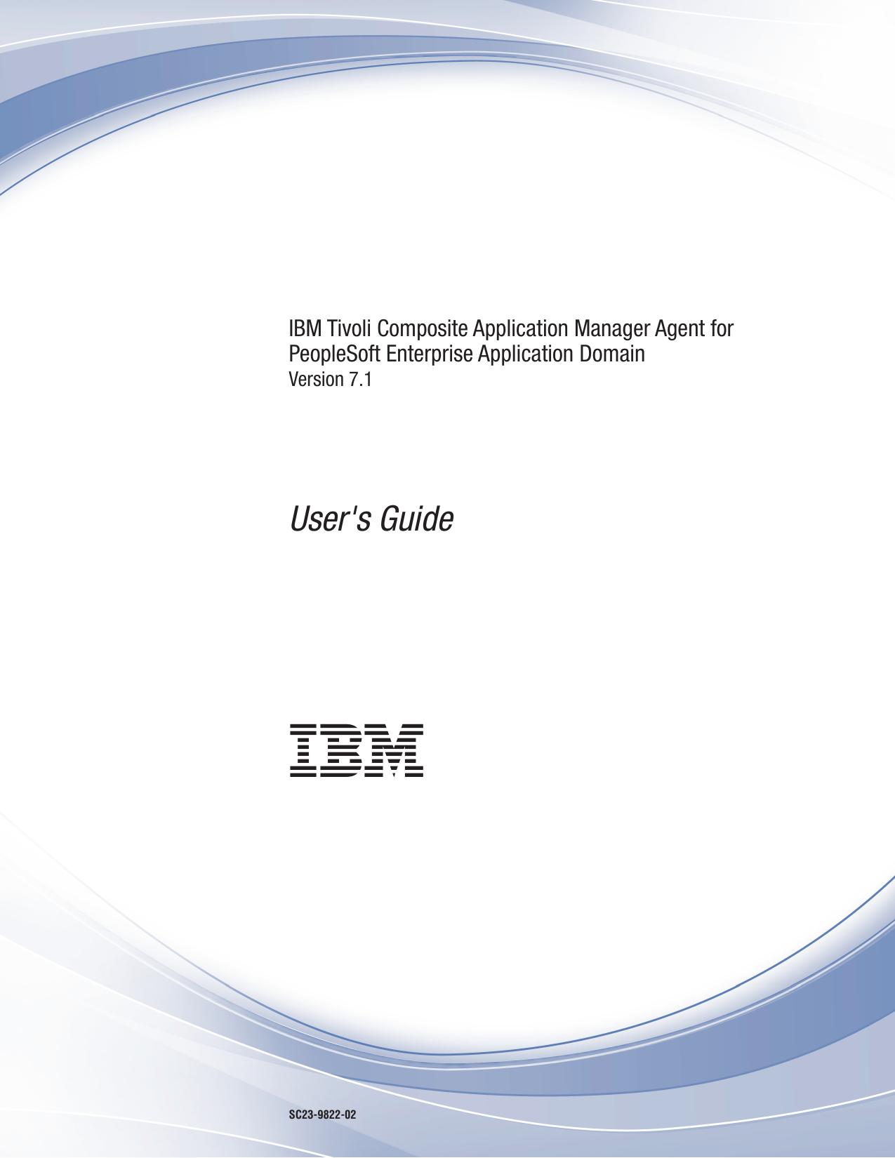 PeopleSoft Enterprise Application Domain agent User's Guide