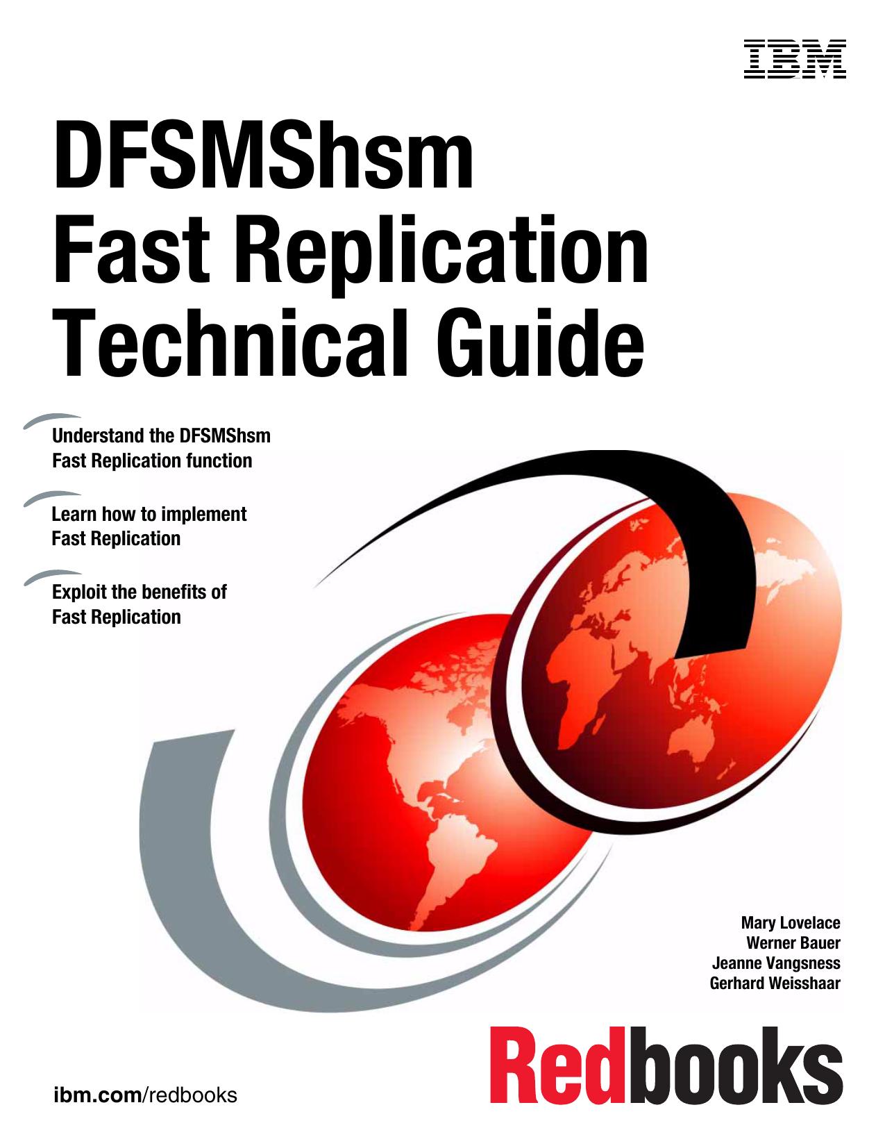 DFSMShsm Fast Replication Technical Guide
