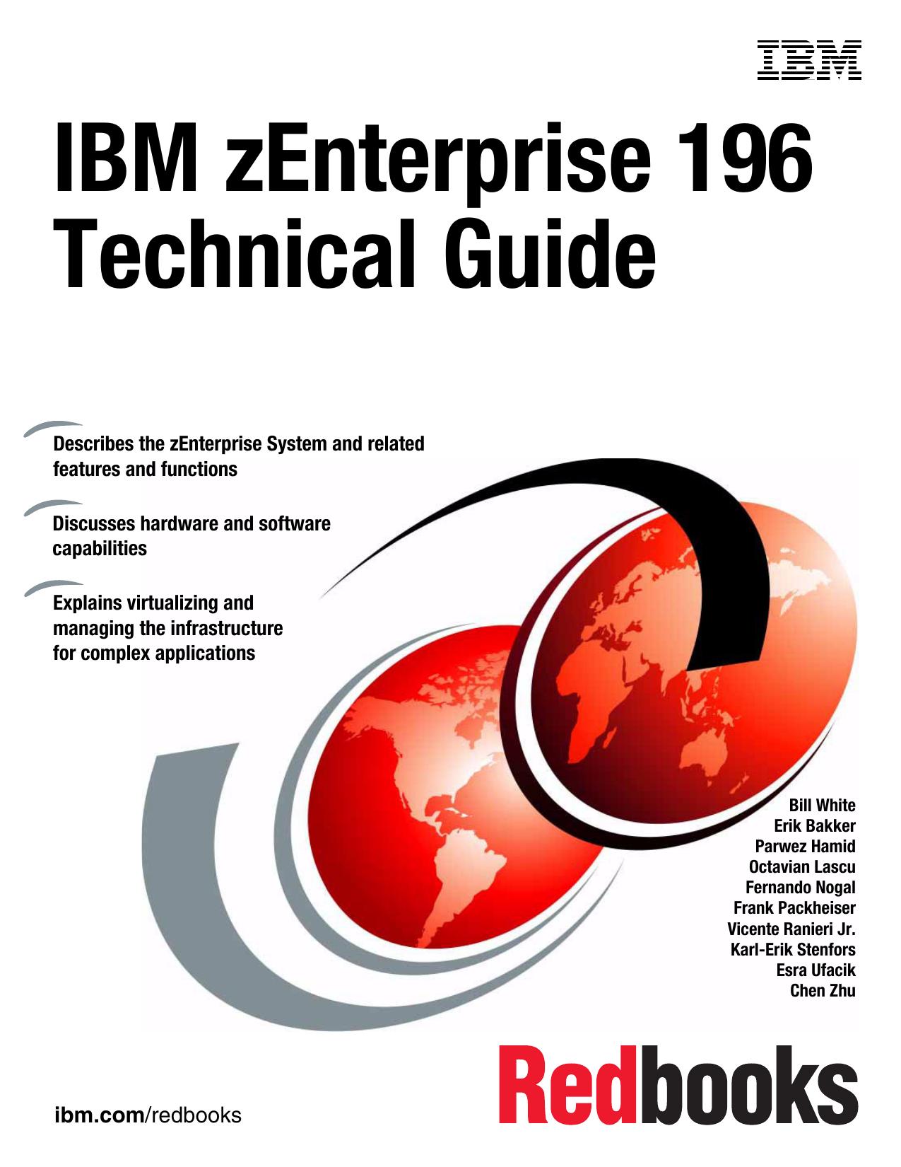 IBM zEnterprise System Technical Guide